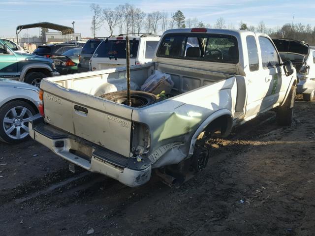 5TEWM72N02Z105754 - 2002 TOYOTA TACOMA XTR SILVER photo 4