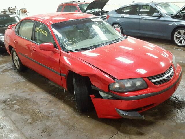 2G1WH55K129198549 - 2002 CHEVROLET IMPALA LS RED photo 1