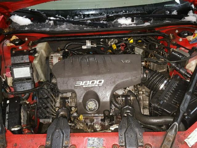 2G1WH55K129198549 - 2002 CHEVROLET IMPALA LS RED photo 7