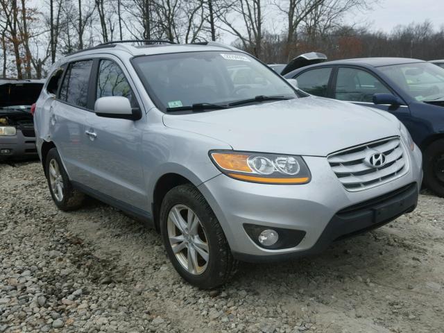 5NMSKDAG5AH358511 - 2010 HYUNDAI SANTA FE L GRAY photo 1