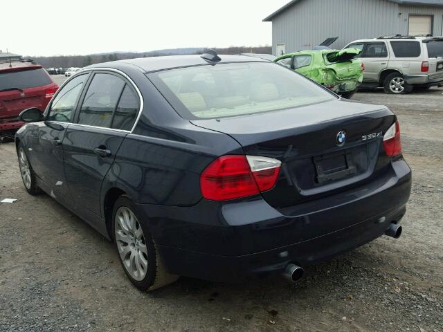 WBAVD53548A283892 - 2008 BMW 335 XI BLUE photo 3