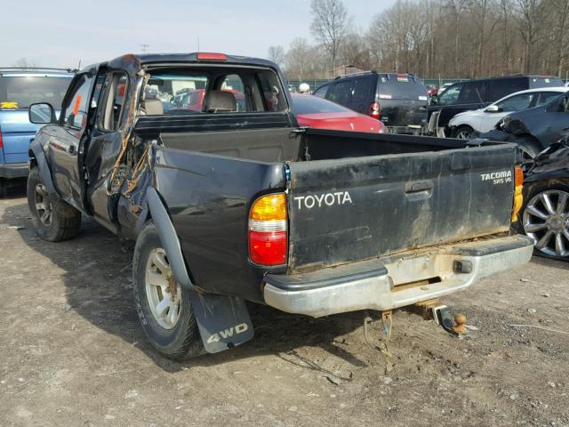 5TEWN72N41Z763461 - 2001 TOYOTA TACOMA XTR GRAY photo 3