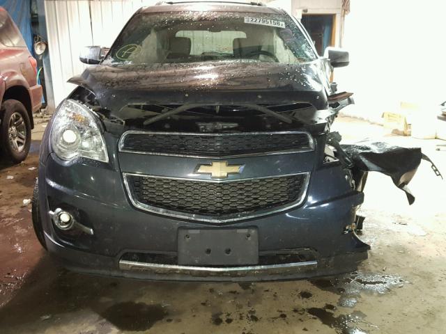 2GNALFEC1B1186437 - 2011 CHEVROLET EQUINOX LT GRAY photo 9