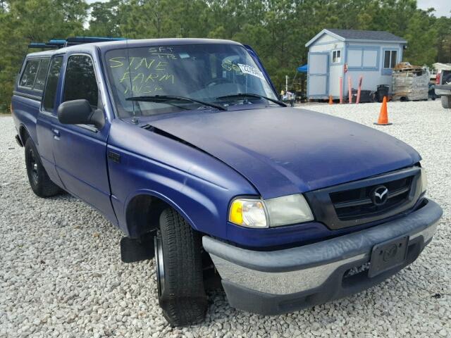 4F4YR46U13TM21374 - 2003 MAZDA B3000 CAB BLUE photo 1