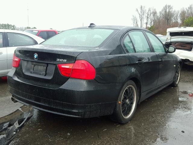 WBAPH7C52BE851047 - 2011 BMW 328 I BLACK photo 4