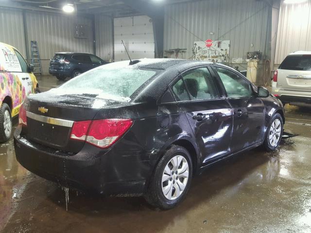 1G1PA5SG8F7277474 - 2015 CHEVROLET CRUZE LS BLACK photo 4