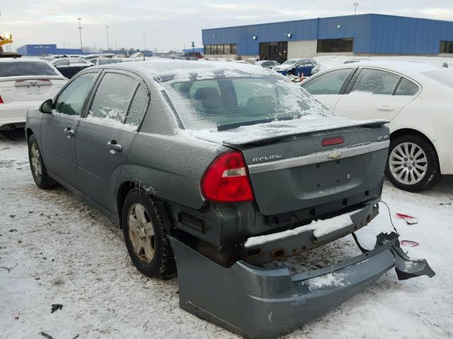 1G1ZU548X5F338818 - 2005 CHEVROLET MALIBU LT GRAY photo 3