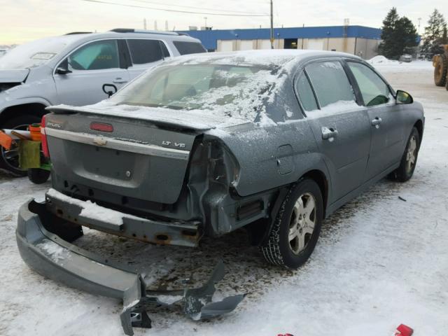 1G1ZU548X5F338818 - 2005 CHEVROLET MALIBU LT GRAY photo 4