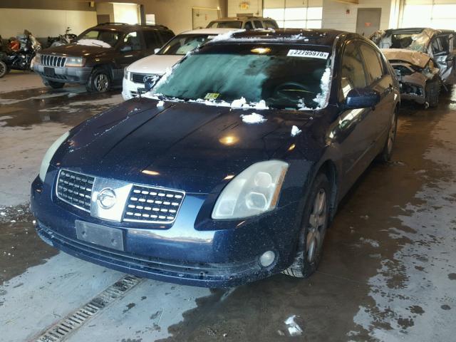 1N4BA41E16C825887 - 2006 NISSAN MAXIMA SE BLUE photo 2