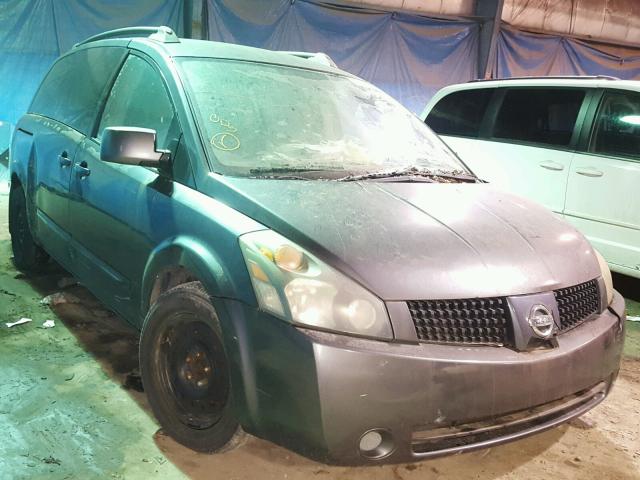 5N1BV28U76N127400 - 2006 NISSAN QUEST S GRAY photo 1