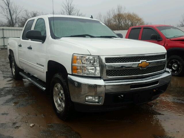 1GCPKSE70CF106850 - 2012 CHEVROLET SILVERADO WHITE photo 1