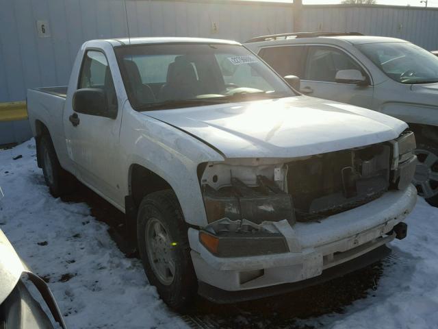 1GCCS149X78251111 - 2007 CHEVROLET COLORADO WHITE photo 1