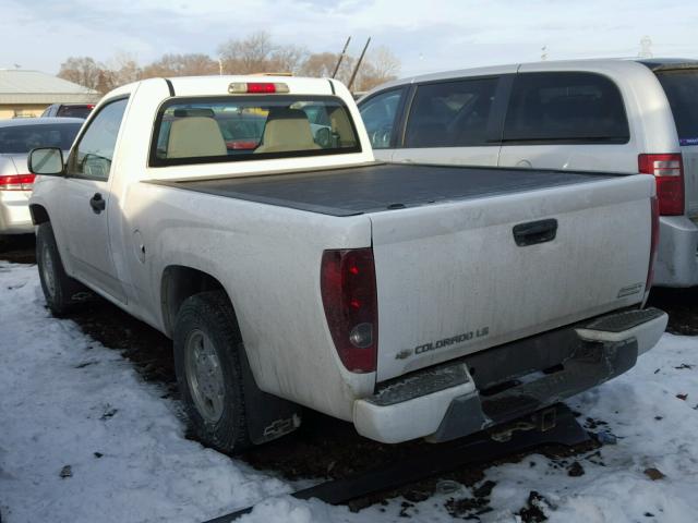 1GCCS149X78251111 - 2007 CHEVROLET COLORADO WHITE photo 3