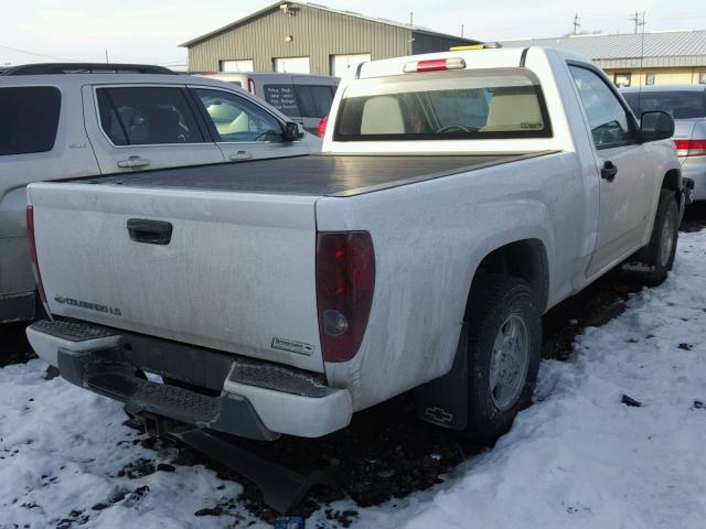 1GCCS149X78251111 - 2007 CHEVROLET COLORADO WHITE photo 4