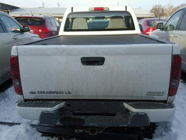 1GCCS149X78251111 - 2007 CHEVROLET COLORADO WHITE photo 9