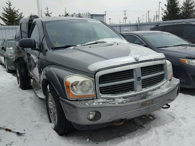 1D4HB58D35F617112 - 2005 DODGE DURANGO LI GRAY photo 1