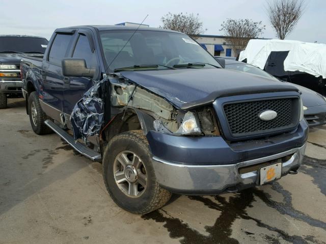 1FTPW14V36KD21715 - 2006 FORD F150 SUPER BLUE photo 1