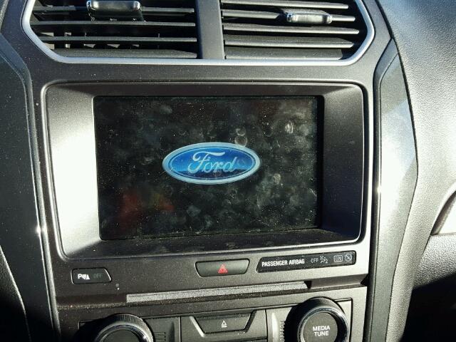 1FM5K8D8XHGD16146 - 2017 FORD EXPLORER X SILVER photo 9