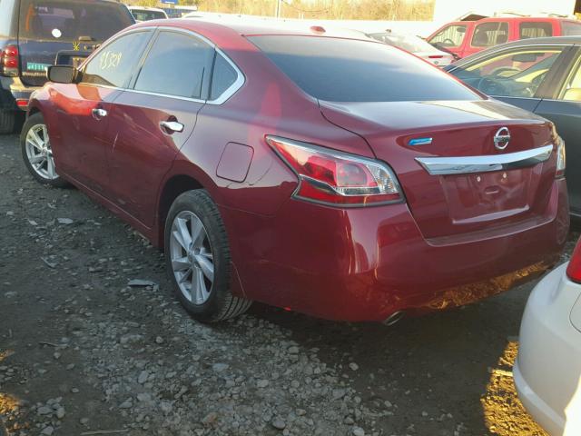 1N4AL3AP1DN409017 - 2013 NISSAN ALTIMA 2.5 MAROON photo 3