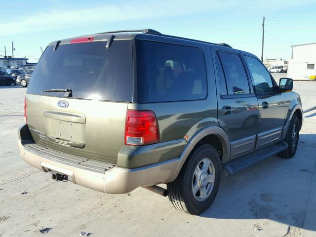 1FMRU17LX3LA25553 - 2003 FORD EXPEDITION GREEN photo 4