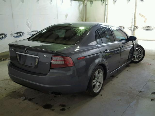 19UUA662X8A009791 - 2008 ACURA TL GRAY photo 4