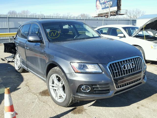 WA1L2AFP2HA008747 - 2017 AUDI Q5 PREMIUM GRAY photo 1