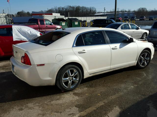 1G1ZD5EB8AF240570 - 2010 CHEVROLET MALIBU 2LT CREAM photo 4