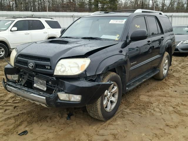 JTEZT14R550023354 - 2005 TOYOTA 4RUNNER SR BLACK photo 2