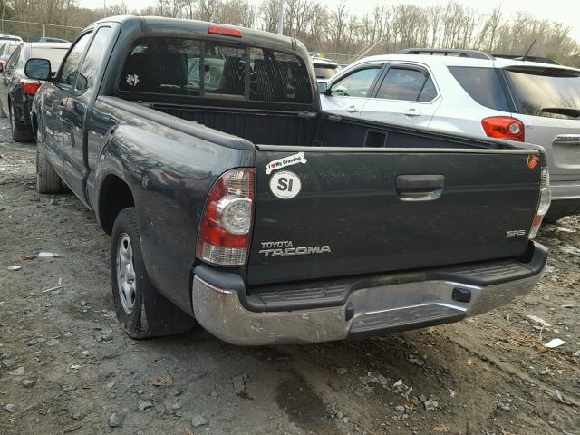 5TETX22N59Z650579 - 2009 TOYOTA TACOMA ACC GREEN photo 3