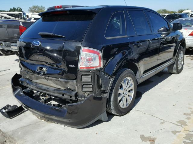 2FMDK3JC8ABB72097 - 2010 FORD EDGE SEL BLACK photo 4