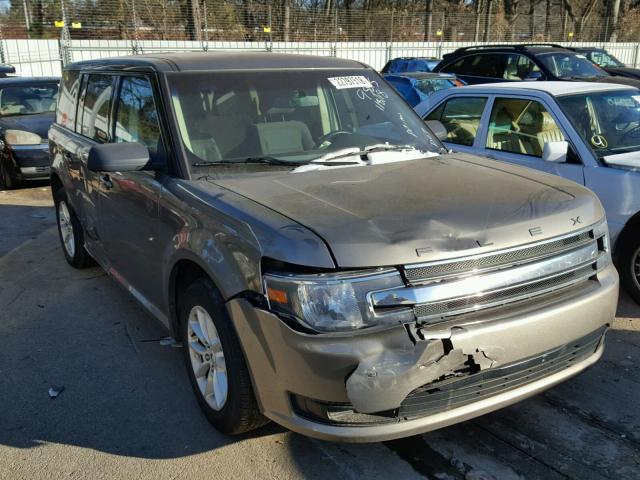 2FMGK5B8XEBD09615 - 2014 FORD FLEX SE BROWN photo 1