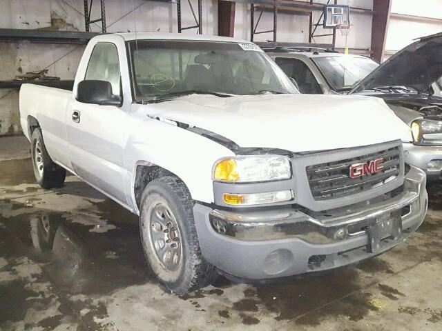 1GTEC14X05Z194140 - 2005 GMC NEW SIERRA WHITE photo 1