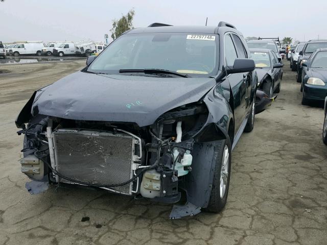 2GNFLFEK7F6226252 - 2015 CHEVROLET EQUINOX LT BLACK photo 2