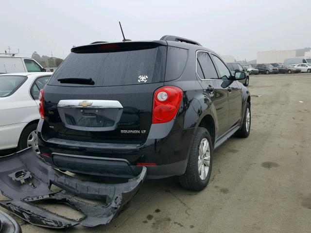 2GNFLFEK7F6226252 - 2015 CHEVROLET EQUINOX LT BLACK photo 4