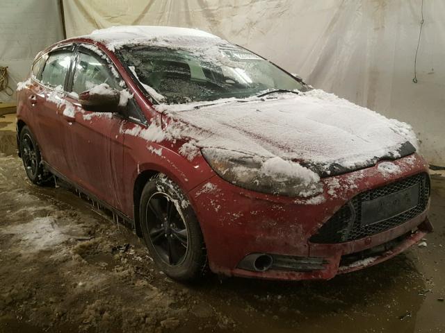 1FADP3K26DL122241 - 2013 FORD FOCUS SE RED photo 1