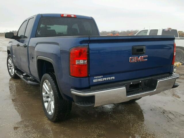 1GTR1LEH1JZ114168 - 2018 GMC SIERRA C15 BLUE photo 3