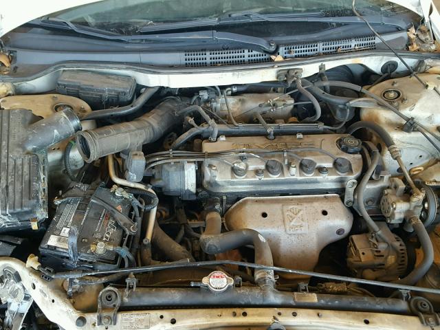 1HGCG56471A137675 - 2001 HONDA ACCORD LX WHITE photo 7