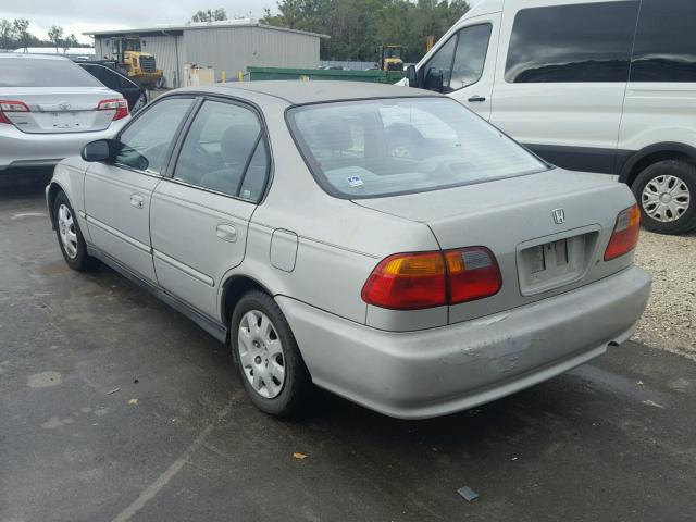 2HGEJ6612XH578999 - 1999 HONDA CIVIC BASE SILVER photo 3