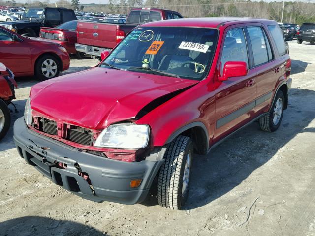 JHLRD1861WC090781 - 1998 HONDA CR-V EX RED photo 2