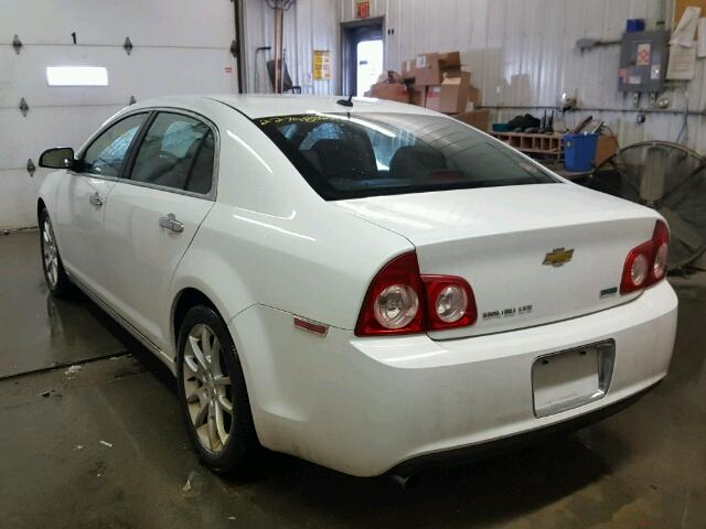 1G1ZE5EU9BF137075 - 2011 CHEVROLET MALIBU LTZ 白色 照片 3