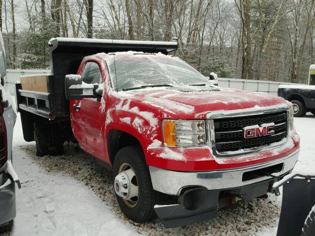 1GD322CL4BF118122 - 2011 GMC SIERRA K35 RED photo 1