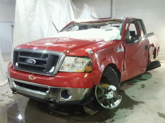 1FTPX14V68FA22101 - 2008 FORD F150 RED photo 2