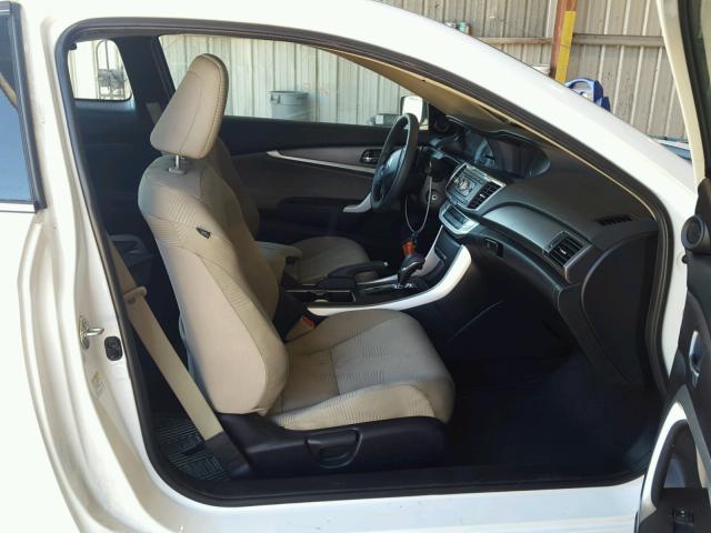 1HGCT1B31FA012664 - 2015 HONDA ACCORD LX- WHITE photo 5