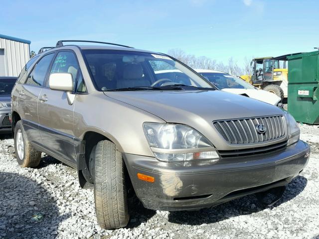 JT6GF10U8X0022349 - 1999 LEXUS RX 300 GOLD photo 1