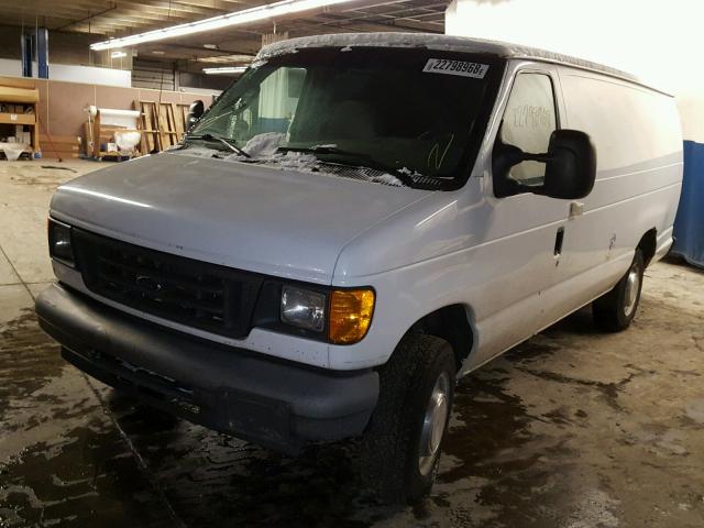 1FTNS24L06DB14260 - 2006 FORD ECONOLINE WHITE photo 2