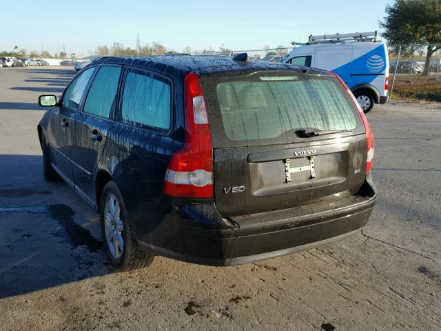 YV1MW390362231258 - 2006 VOLVO V50 2.4I BLACK photo 3