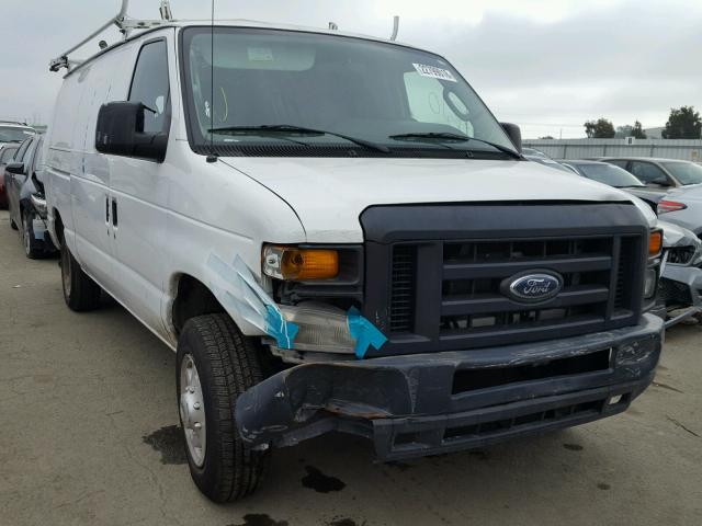 1FTNE1EW9CDA20321 - 2012 FORD ECONOLINE WHITE photo 1