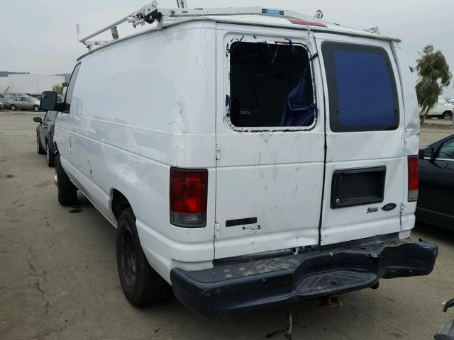 1FTNE1EW9CDA20321 - 2012 FORD ECONOLINE WHITE photo 3