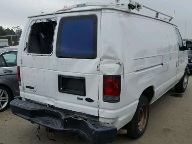 1FTNE1EW9CDA20321 - 2012 FORD ECONOLINE WHITE photo 4