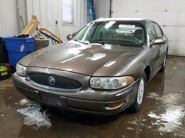 1G4HP54K21U150673 - 2001 BUICK LESABRE CU BROWN photo 2